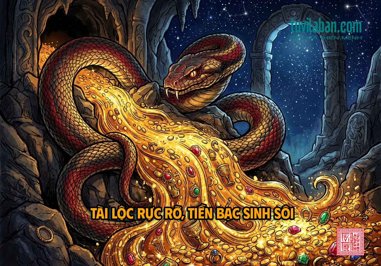 Hình ảnh minh họa: Tài Lộc Tuổi Tỵ: Dòng Tiền Đột Phá, Cơ Hội Đầu Tư Sinh Lời