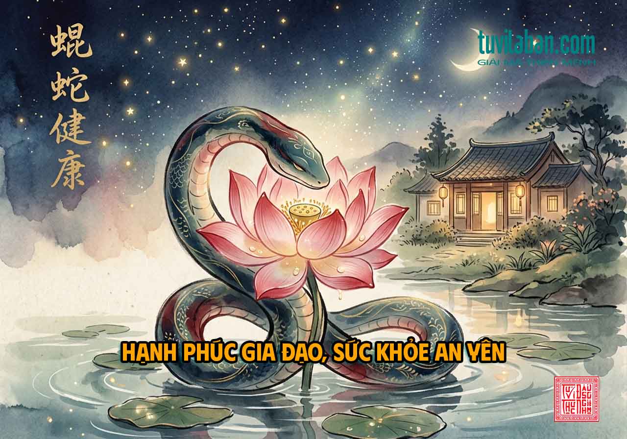Hình ảnh minh họa: Tình Duyên, Gia Đạo và Sức Khỏe Tuổi Tỵ Tháng 8