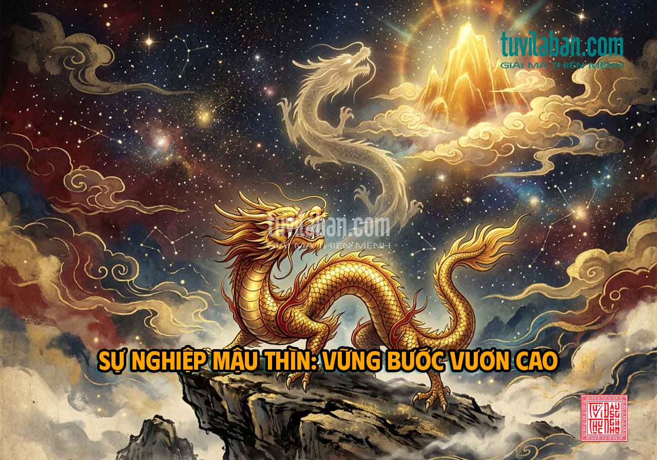 Sự nghiệp Mậu Thìn, công danh 2026, thăng tiến, vững nền tảng, địa vị