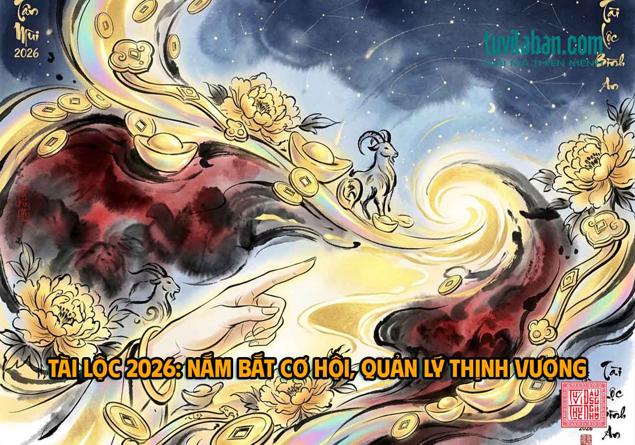 Hình ảnh minh họa: TÀI LỘC TUỔI TÂN MÙI 1991 NĂM 2026: QUẢN TRỊ RỦI RO & CƠ HỘI ĐẦU TƯ