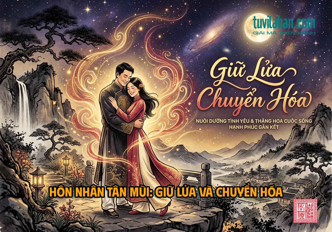 Hình ảnh minh họa: TÌNH DUYÊN & HÔN NHÂN TUỔI TÂN MÙI 1991 NĂM 2026: ỔN ĐỊNH HAY BIẾN ĐỘN