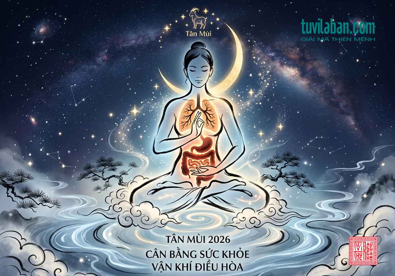 Hình ảnh minh họa: SỨC KHỎE TUỔI TÂN MÙI 1991 NĂM 2026: CHÚ TRỌNG HỆ HÔ HẤP & TIÊU HÓA