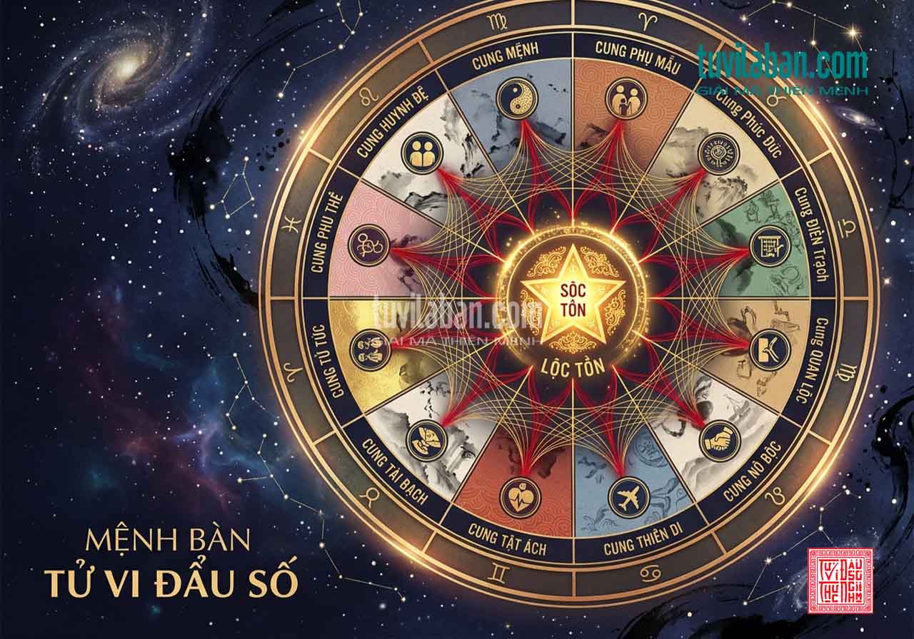 12 Cung & Lộc Tồn: Điều Kiện Tổng Quan