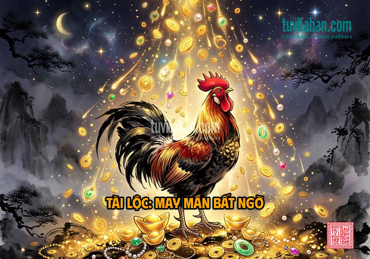 Tài lộc, vận may, tuổi Dậu, tiền bạc, phú quý
