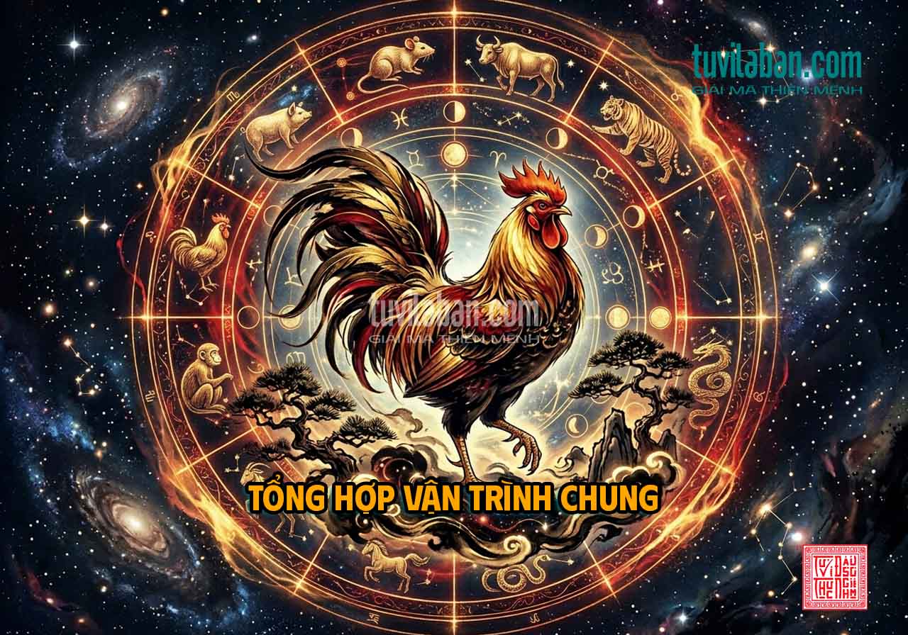 Tổng hợp vận trình, tuổi Dậu tháng 8, toàn diện, tử vi