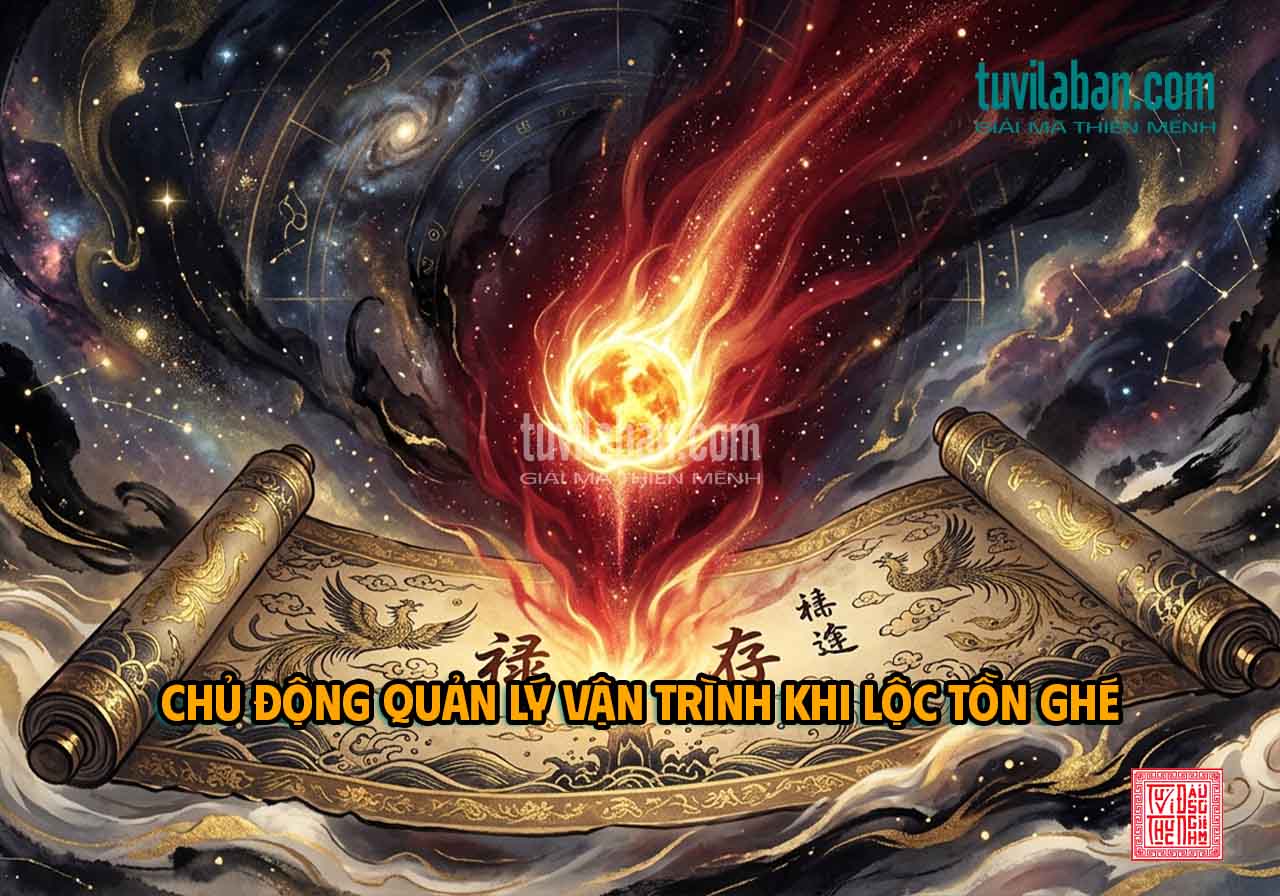 Quản trị vận trình, Lưu Lộc Tồn, ứng phó, kế hoạch, hành động.