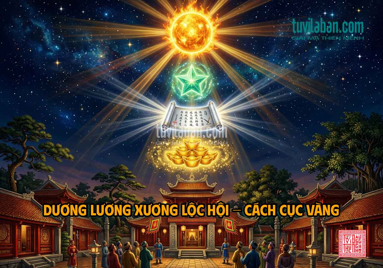 Hình ảnh minh họa: Cách Cục Nổi Bật Của THIÊN LƯƠNG — Dương Lương Xương Lộc và Âm Lương Cơ Đồng