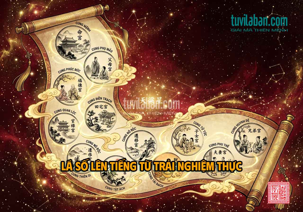 Ví Dụ Lá Số Tử Vi Thực Tế Sao THAM LANG Tại Cung Mệnh Tài Bạch