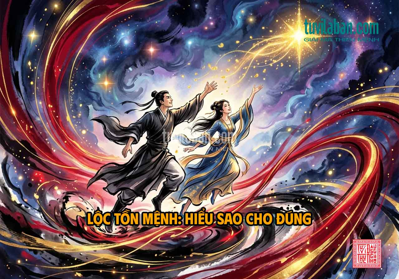 LỘC TỒN Ở Cung Mệnh: Bản Chất Tích Lũy, Tư Duy Tài Chính &