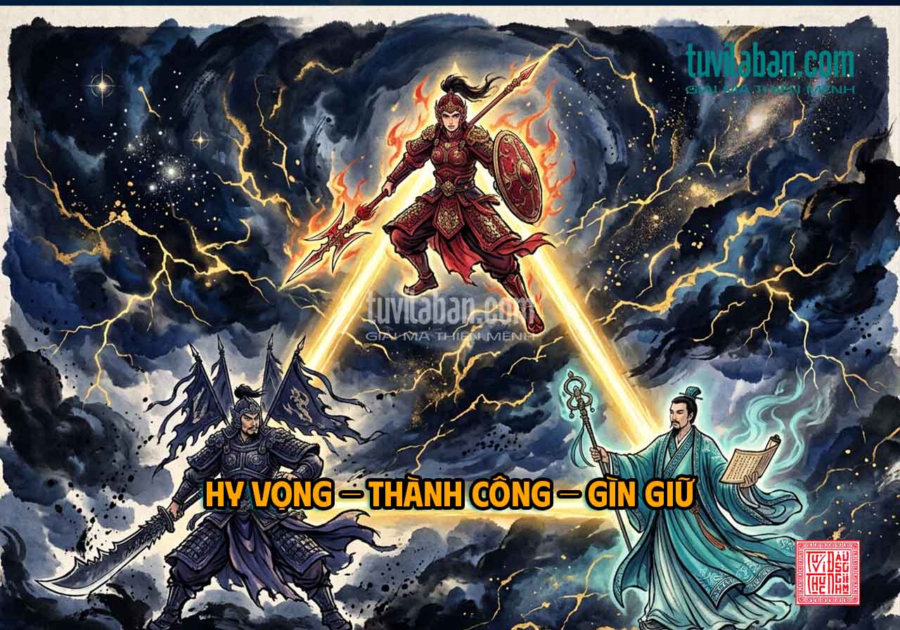 Sao THAM LANG Gặp THẤT SÁT PHÁ QUÂN Bộ SÁT PHÁ THAM Tử Vi