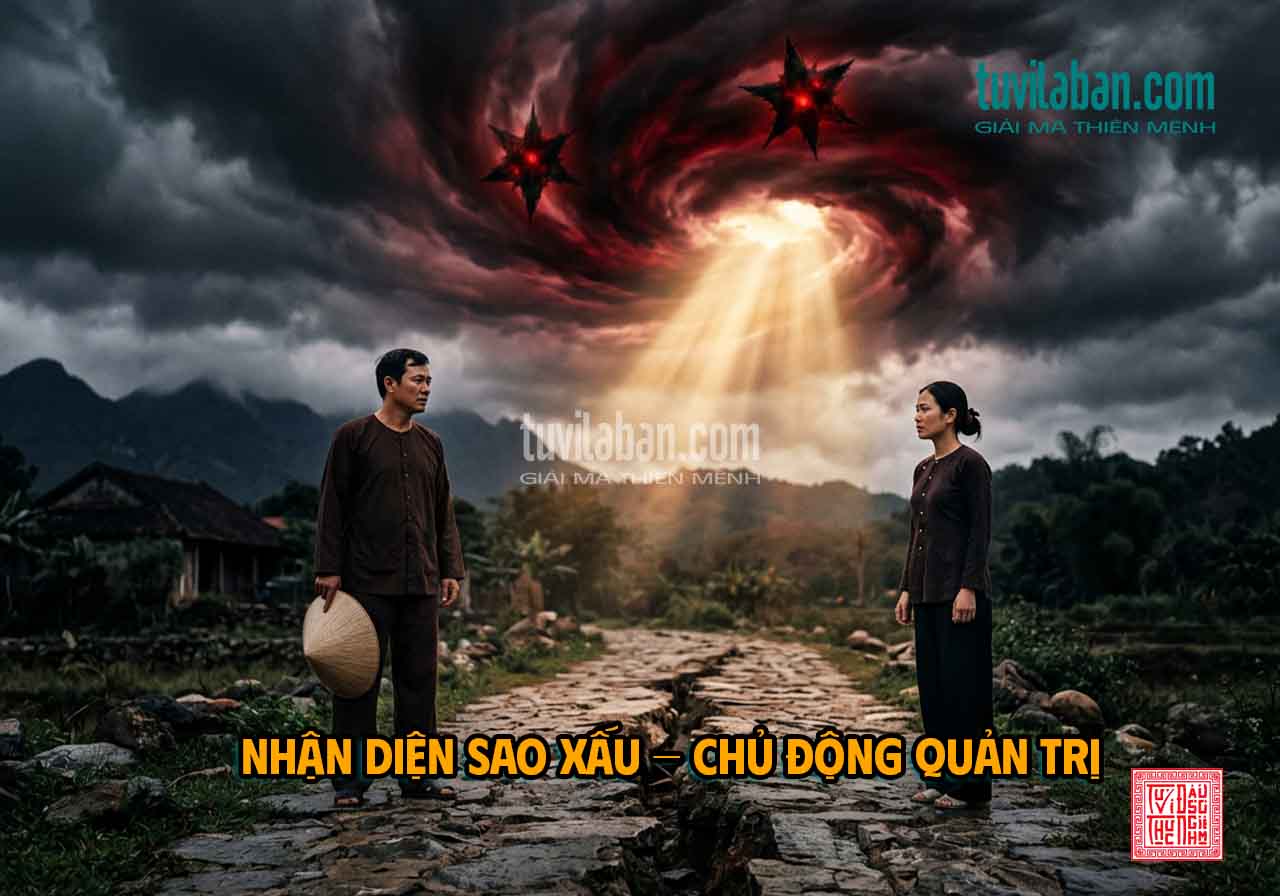 Hình ảnh minh họa: Sao Hạn Chế / Cản Trở Tại Cung Huynh Đệ — Cơ Chế & Giải Pháp