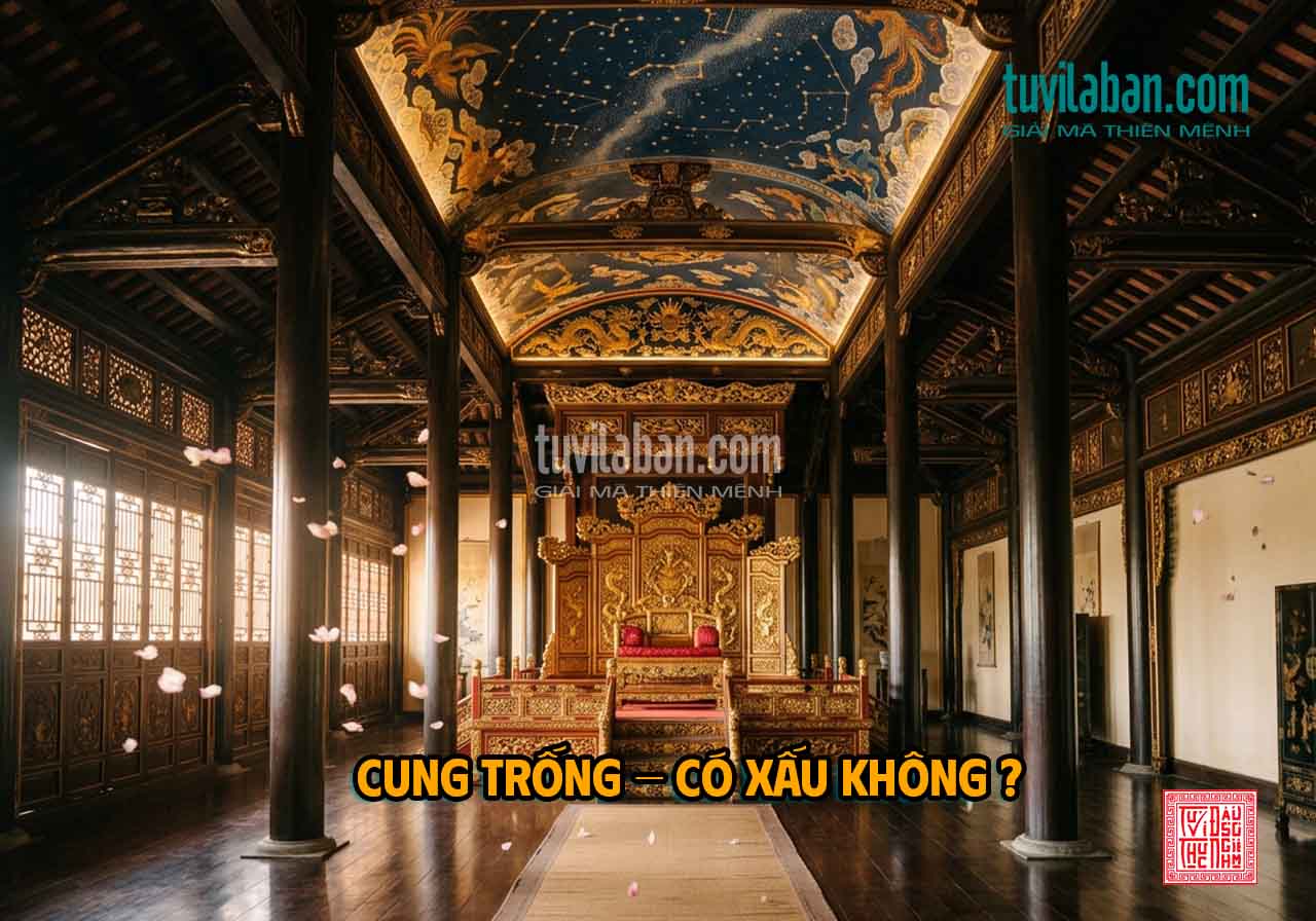Hình ảnh minh họa: Cung Huynh Đệ Trống — Có Thực Sự Bất Lợi?