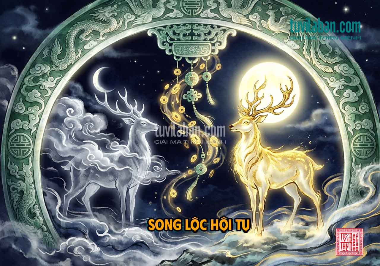 Hình ảnh minh họa: Song Lộc, Minh Lộc Ám Lộc và Các Cách Cục Quan Trọng Tại Tài Bạch