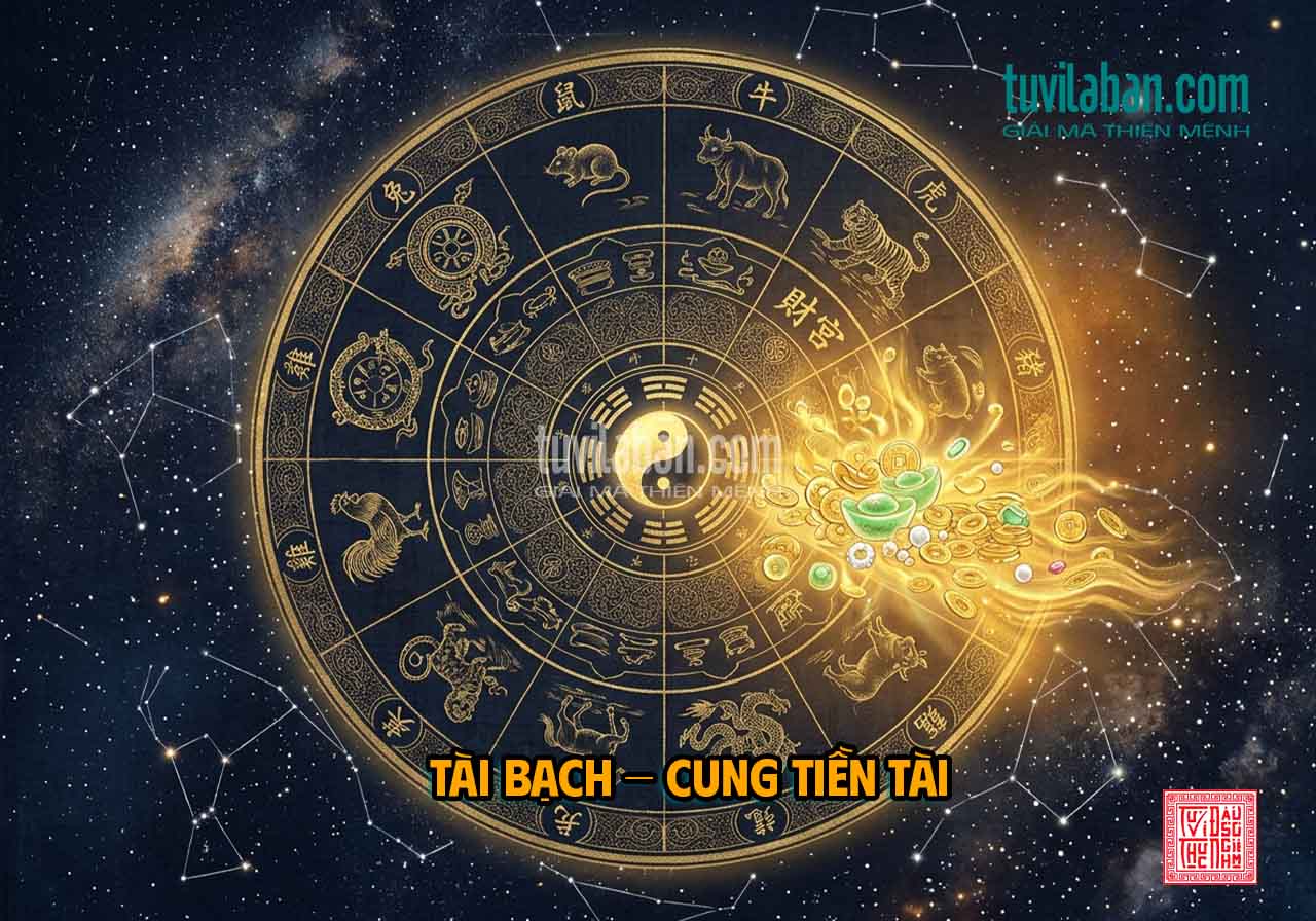 Cung Tài Bạch: Giải Mã Bí Ẩn Tiền Tài & Cách Kích Hoạt Lộc Phát Bền Vững