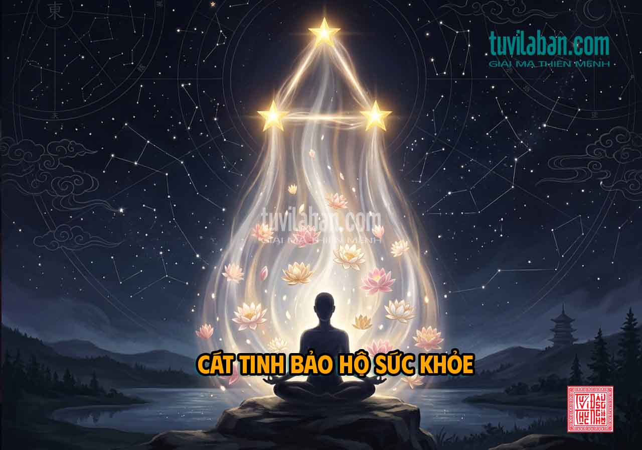 Sao tốt cát tinh tại cung Tật Ách — Thiên Lương, Thiên Y, Hóa Khoa bảo vệ sức khỏe