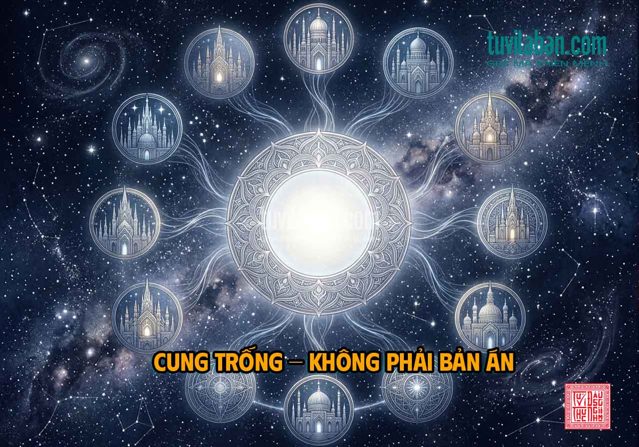Cung Tật Ách trống trong Tử Vi — vắng chính tinh có thực sự xấu không