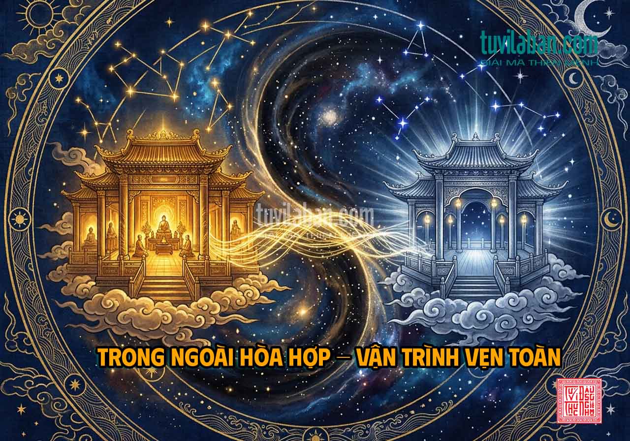 Hình ảnh minh họa: CUNG THIÊN DI KẾT HỢP CUNG ĐỐI — LUẬN THEO CẶP