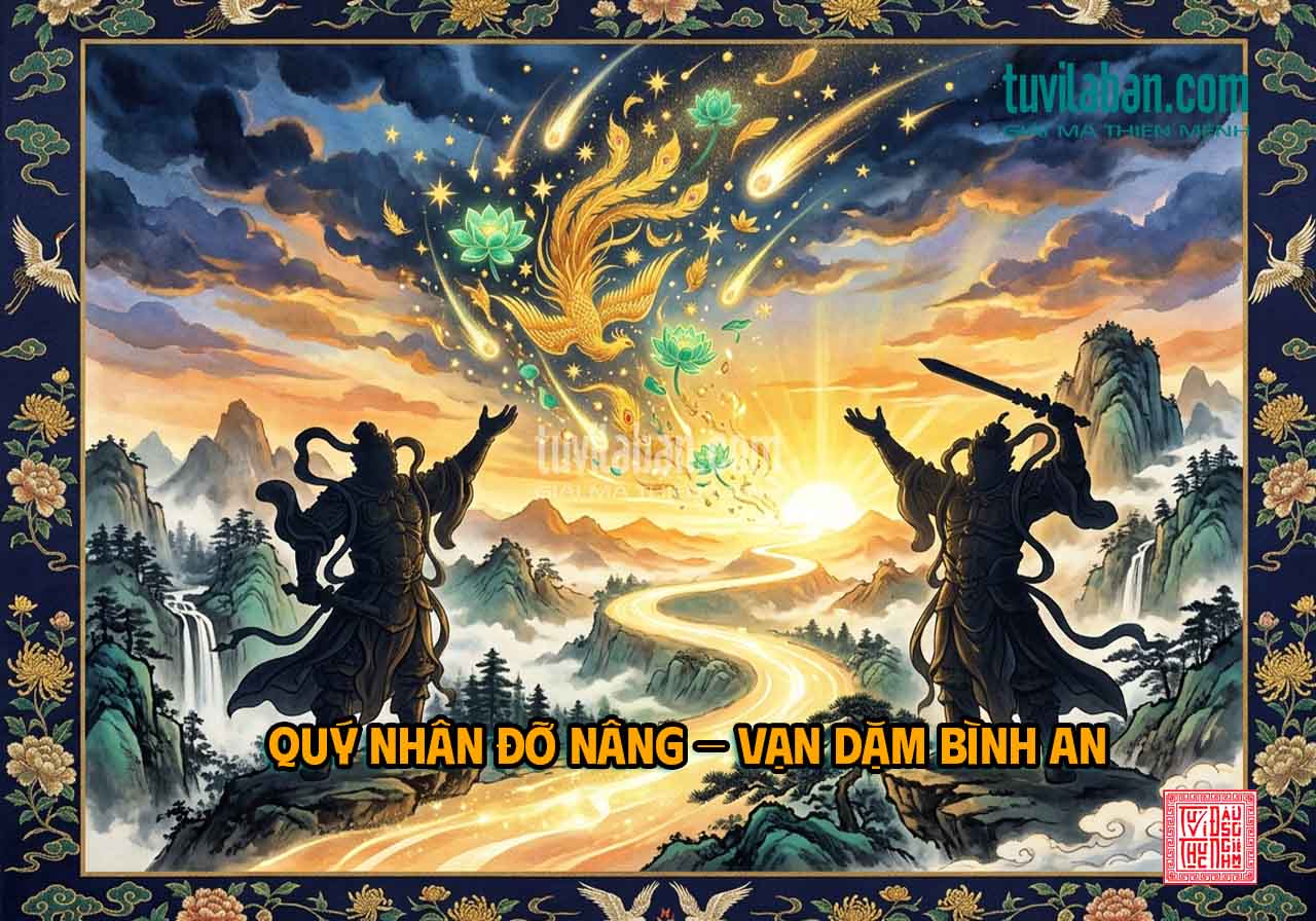 Hình ảnh minh họa: SAO CÁT TINH KHI ĐÓNG TẠI CUNG THIÊN DI — ĐIỀU KIỆN KÍCH HOẠT