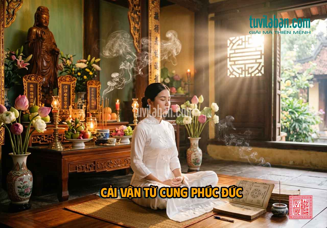 Hình ảnh minh họa: TỐI ƯU HÓA PHÚC PHẦN & CẢI VẬN TINH THẦN TỪ CUNG PHÚC ĐỨC