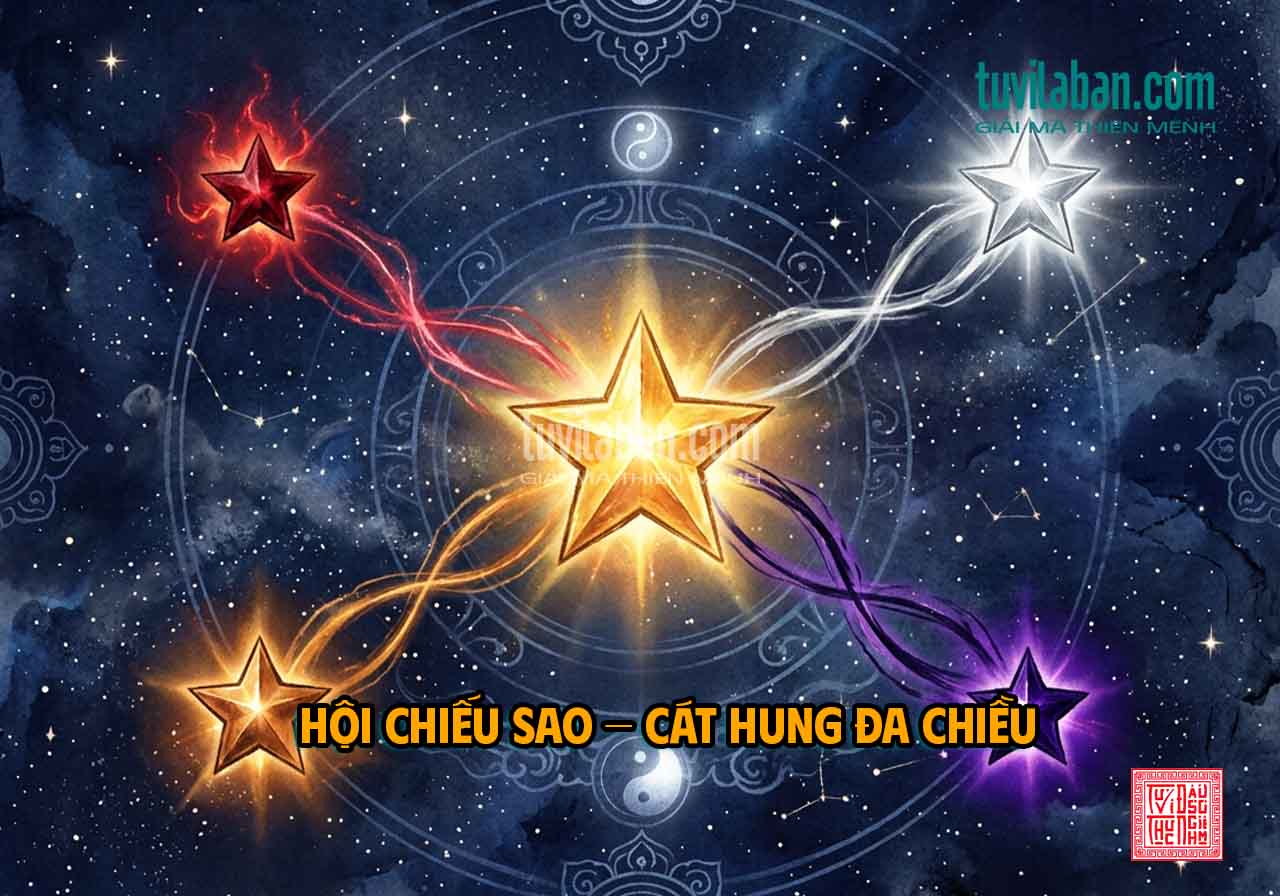 Hình ảnh minh họa: LỘC TỒN Cung Tử Tức Hội Chiếu Các Sao Khác: Tổ Hợp Ảnh Hưởng Đa Chiều