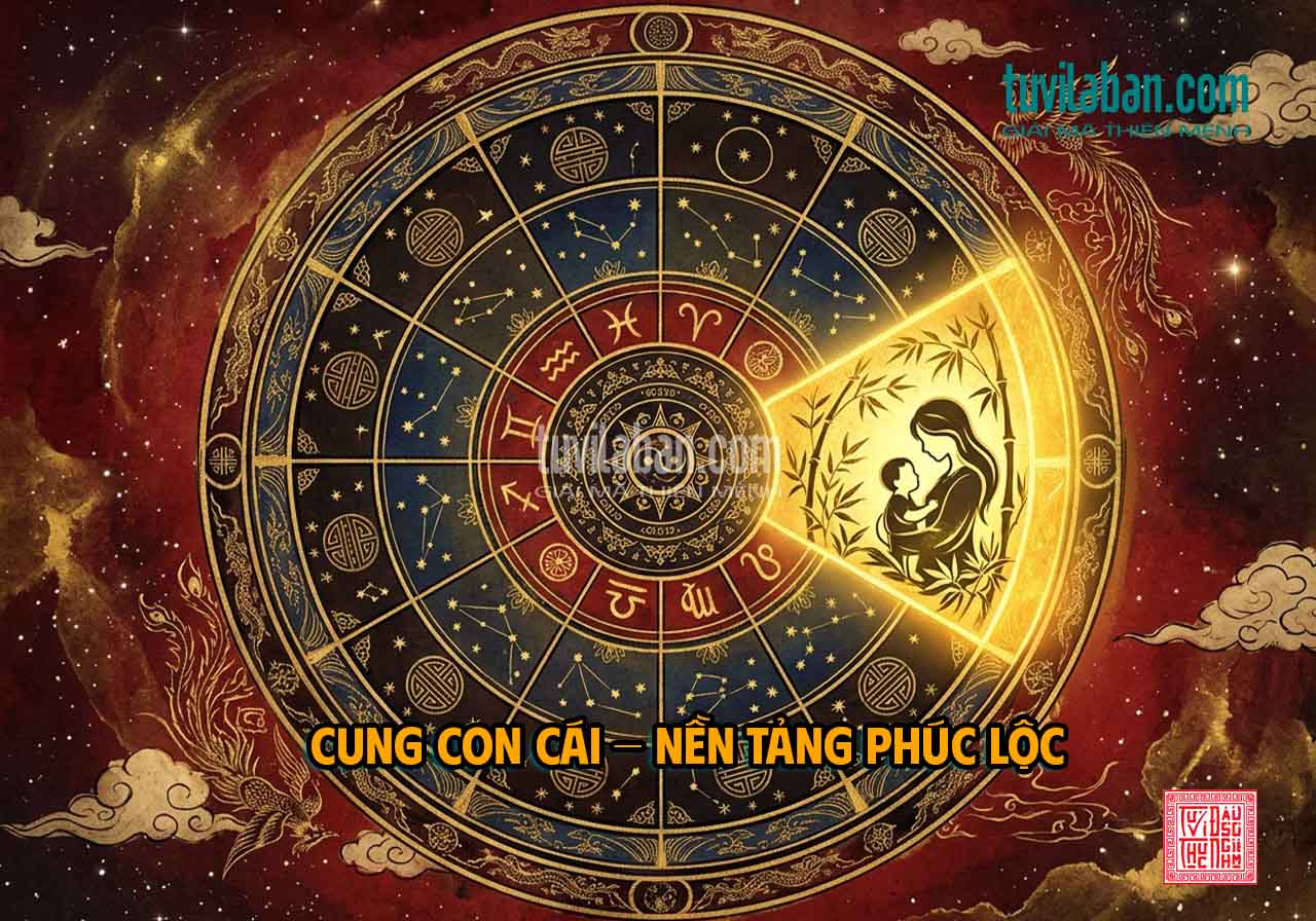 Lộc Tồn Ở Cung Tử Tức: Bản Mệnh, Lưu Niên và Song Lộc Tụ