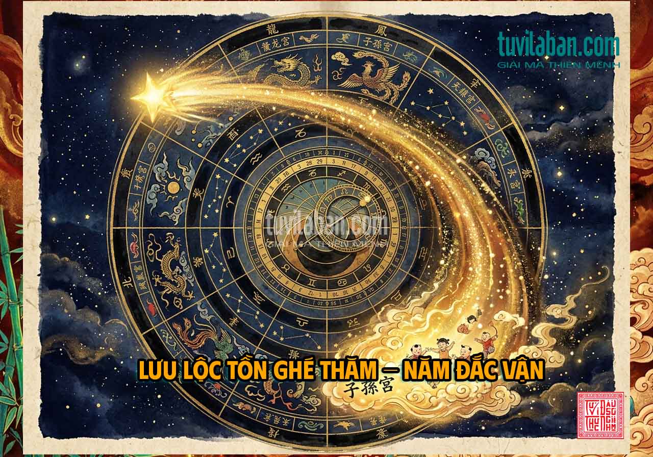 Hình ảnh minh họa: Lưu LỘC TỒN Ghé Cung Tử Tức: Cơ Hội & Thách Thức Vận Niên [Intent: Do]