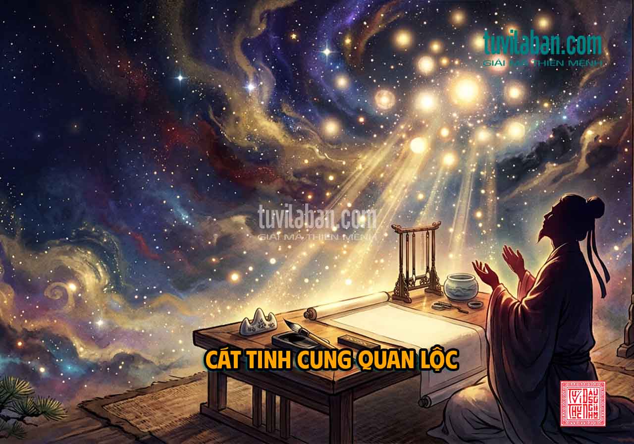 Hình ảnh minh họa: Sao Cát Tinh Khi Đóng Tại Cung Quan Lộc — Điều Kiện Kích Hoạt