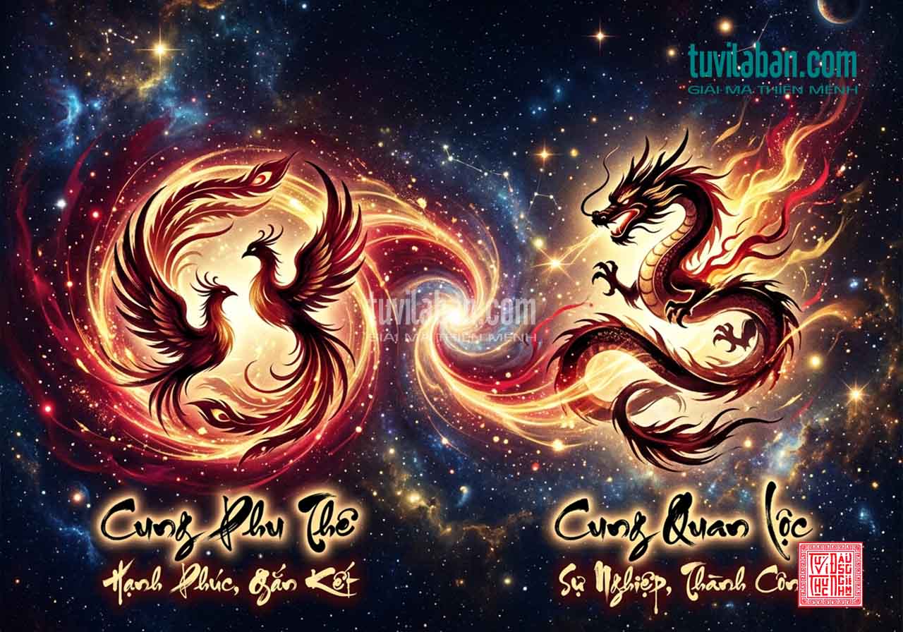 Hình ảnh minh họa: CUNG PHU THÊ KẾT HỢP CUNG ĐỐI — LUẬN THEO CẶP