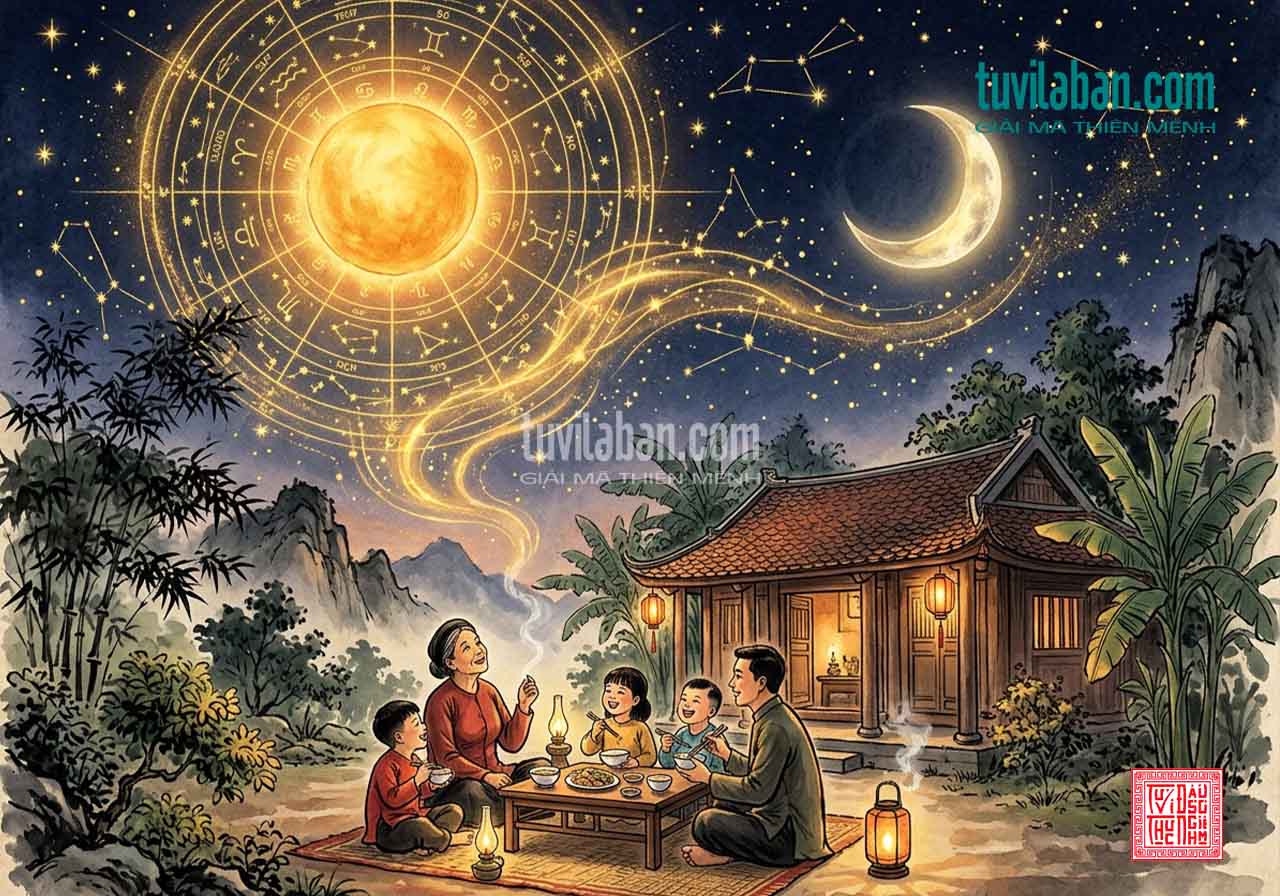 Hình ảnh minh họa: SAO TỐT KHI ĐÓNG TẠI CUNG PHỤ MẪU — ĐIỀU KIỆN KÍCH HOẠT