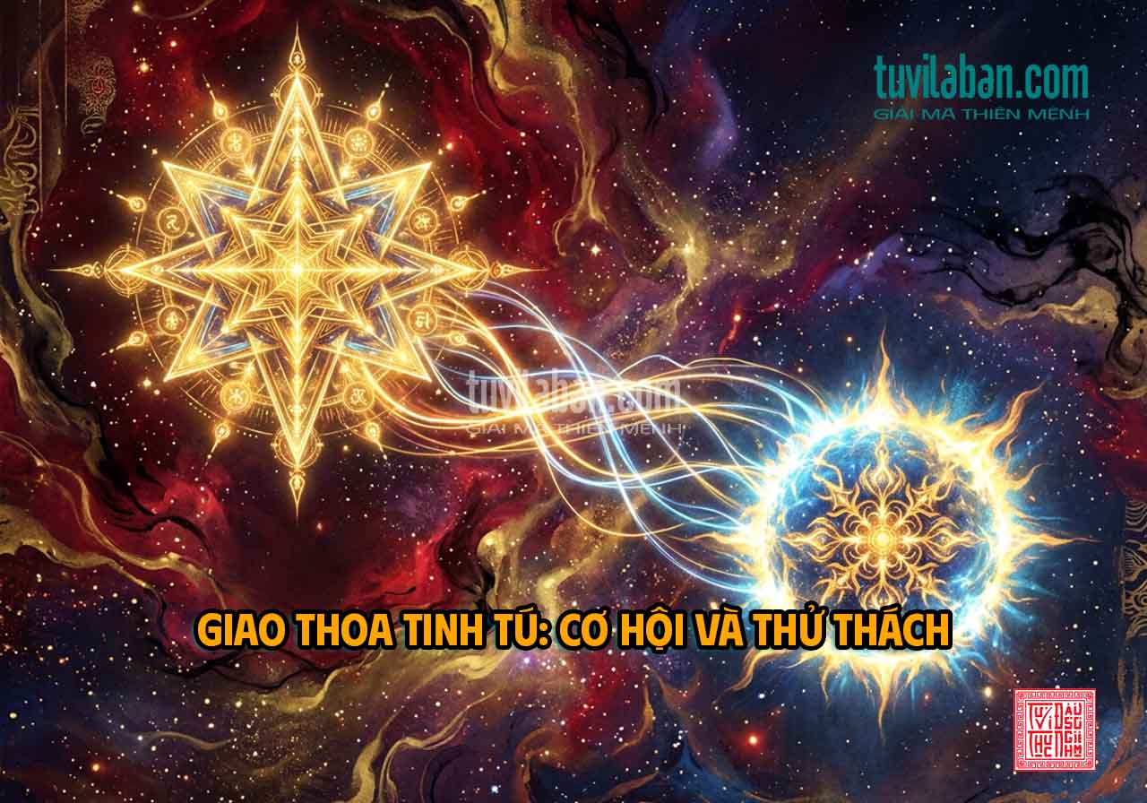THIÊN CƠ Gặp Sao Khác Trong QUAN LỘC: Hội, Xung, Đồng Cung