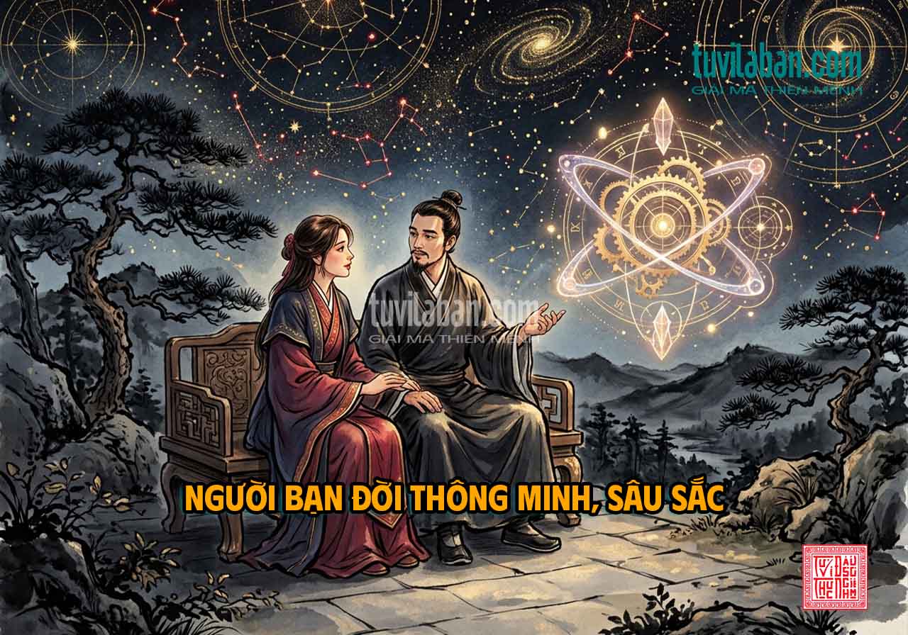 Hình ảnh minh họa: THIÊN CƠ Tọa Cung PHU THÊ — Biểu Hiện Trong Tình Duyên [Intent: Know]