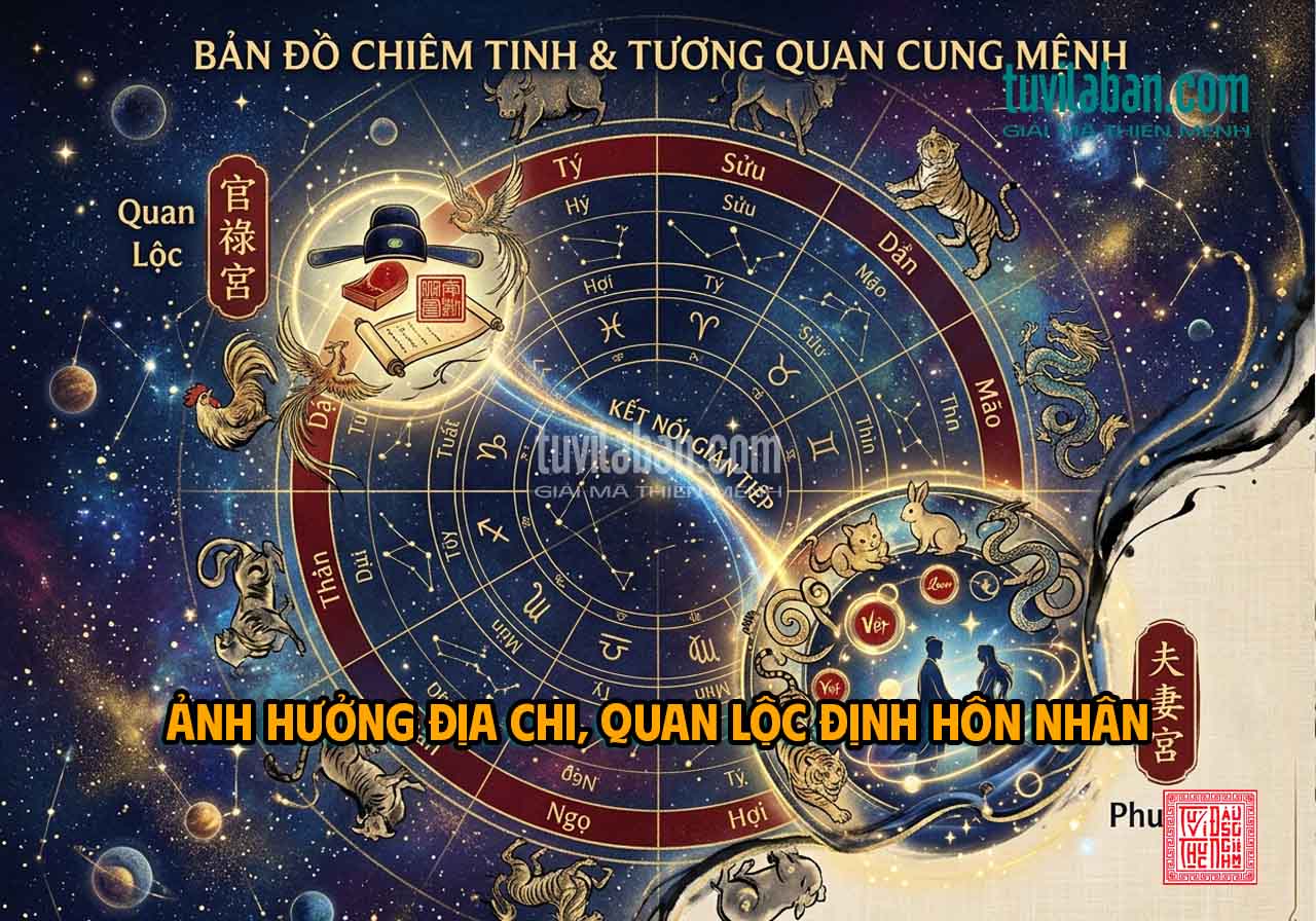 Luận Giải Cụ Thể Theo Địa Chi & Cung Đối Quan Lộc