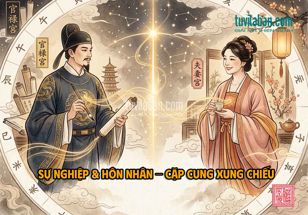 CUNG QUAN LỘC KẾT HỢP PHU THÊ — LUẬN THEO CẶP