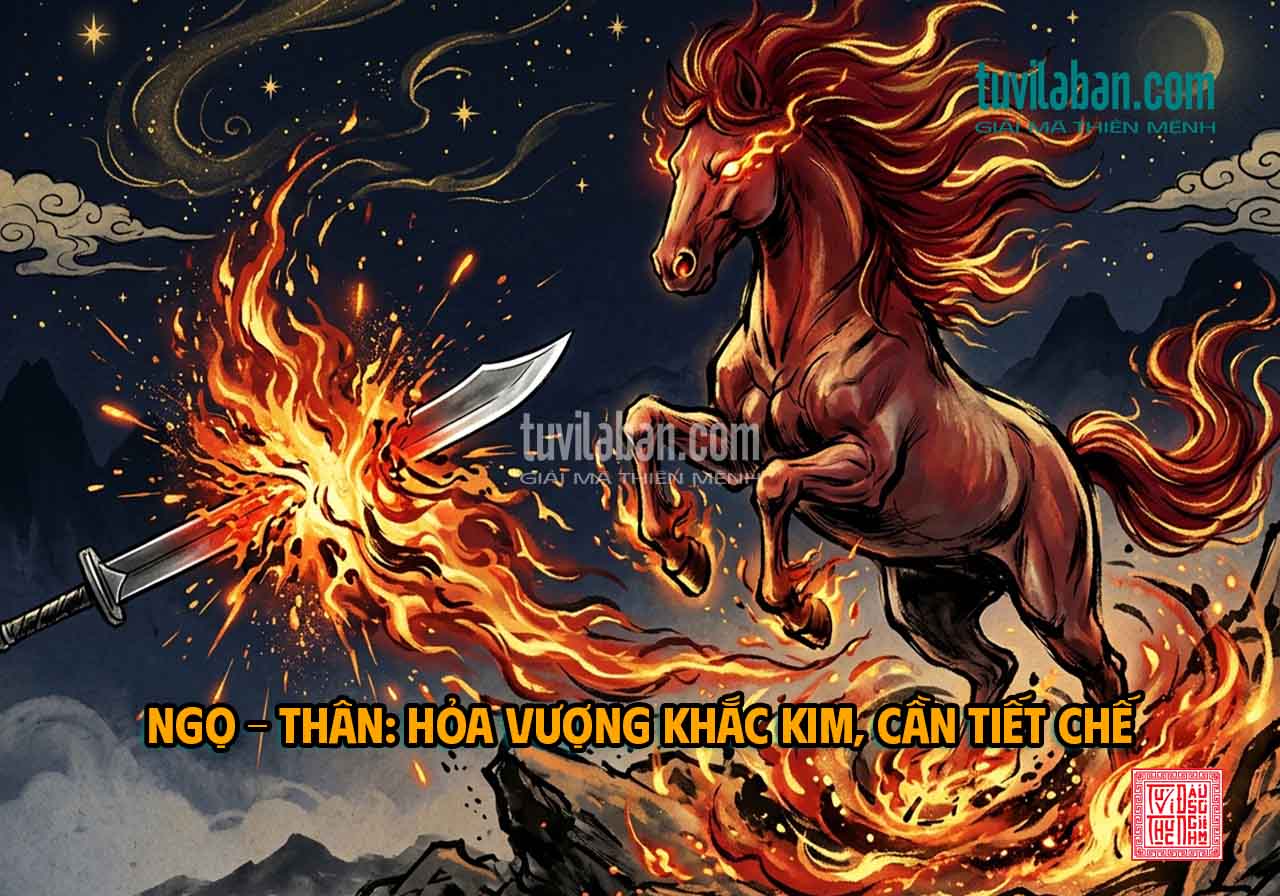 Tử vi tháng 7 tuổi Ngọ: Cục diện Ngọ Thân tương khắc – Kiểm