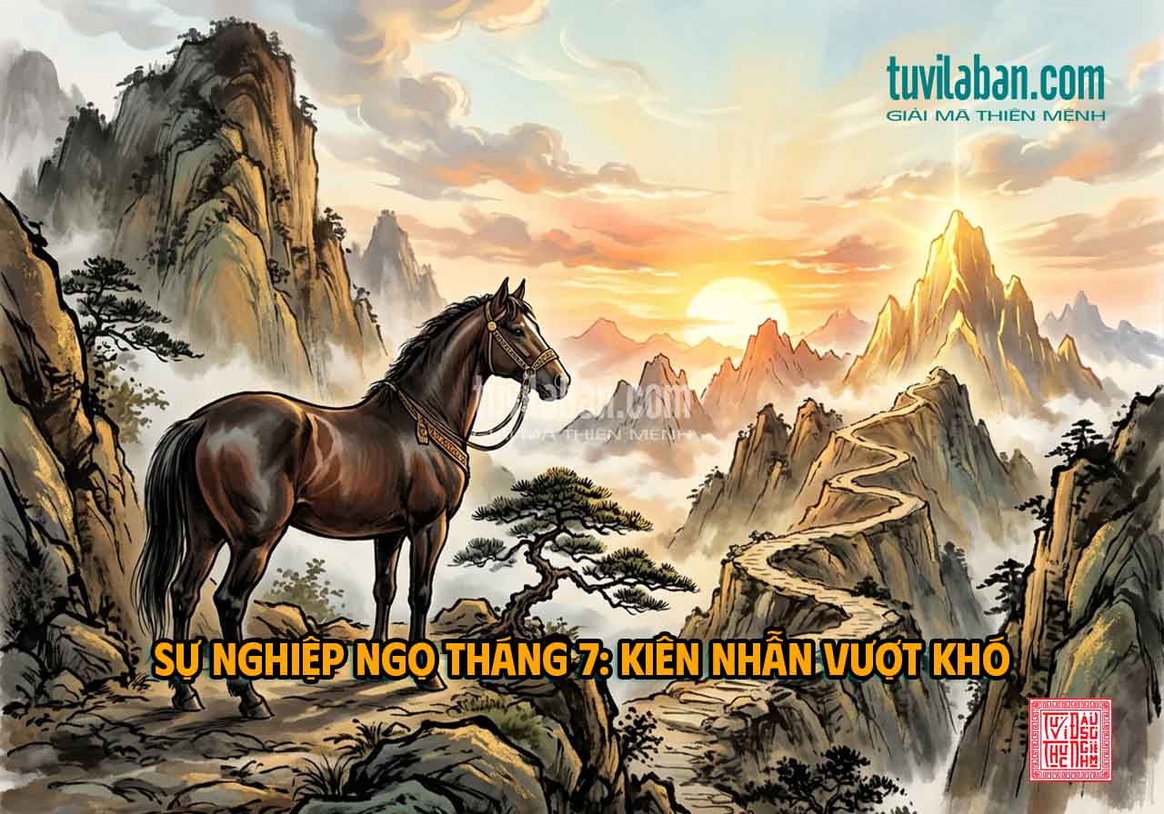 SỰ NGHIỆP TUỔI NGỌ THÁNG 7: KIÊN NHẪN LÀ CHÌA KHÓA THÀNH CÔNG