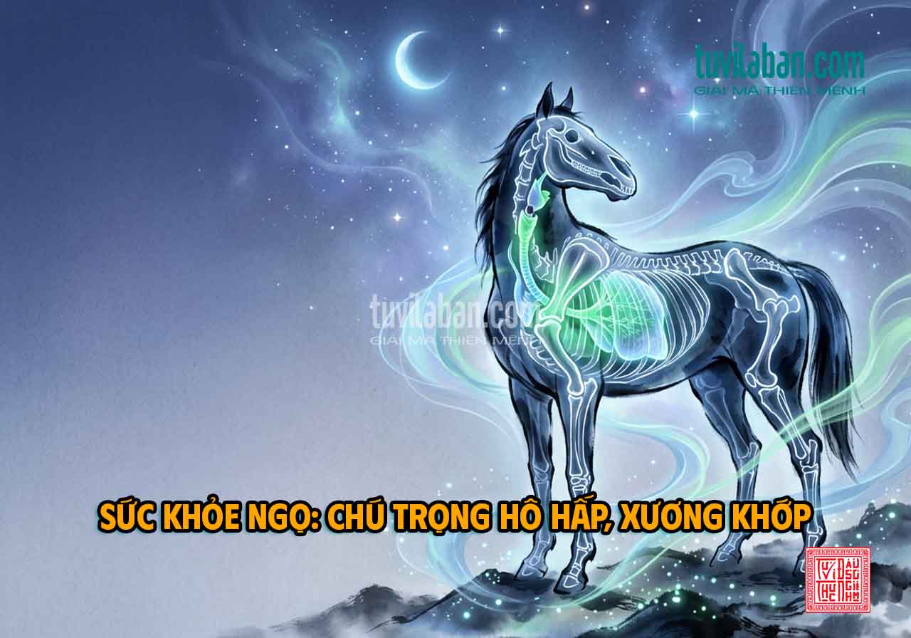 SỨC KHỎE THÁNG 7 TUỔI NGỌ: HỆ HÔ HẤP VÀ XƯƠNG KHỚP CẦN ĐƯỢC CHÚ TRỌNG