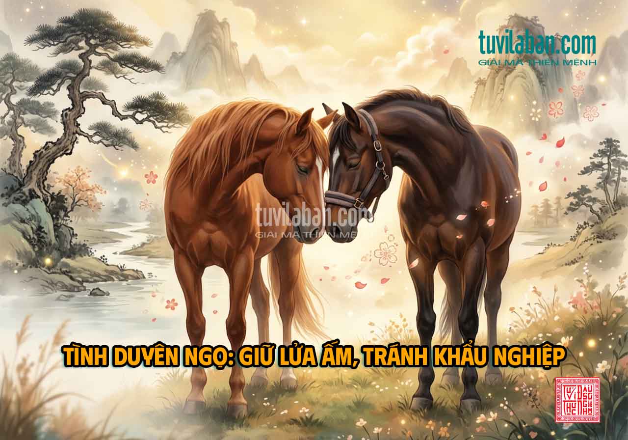 TÌNH DUYÊN HÔN NHÂN THÁNG 7 TUỔI NGỌ: GIỮ LỬA ẤM, TRÁNH KHẨU NGHIỆP