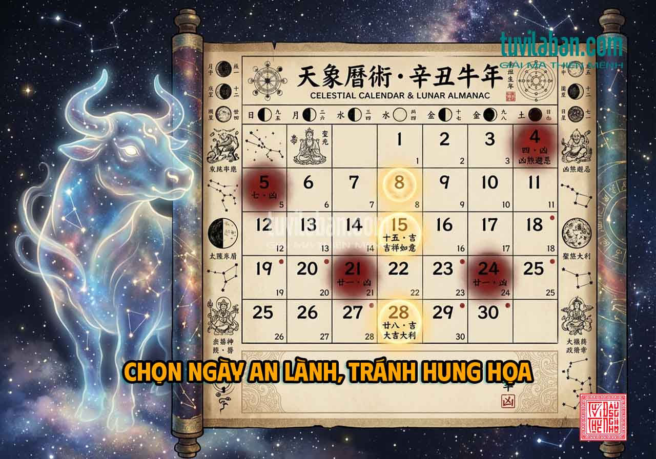 NGÀY TỐT – XẤU THÁNG 7 ÂM LỊCH CHO TUỔI SỬU [Intent: Do]