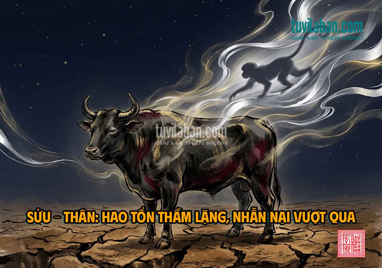 Tử vi tháng 7 tuổi Sửu: Cục diện Thổ sinh Kim – Hao tổn