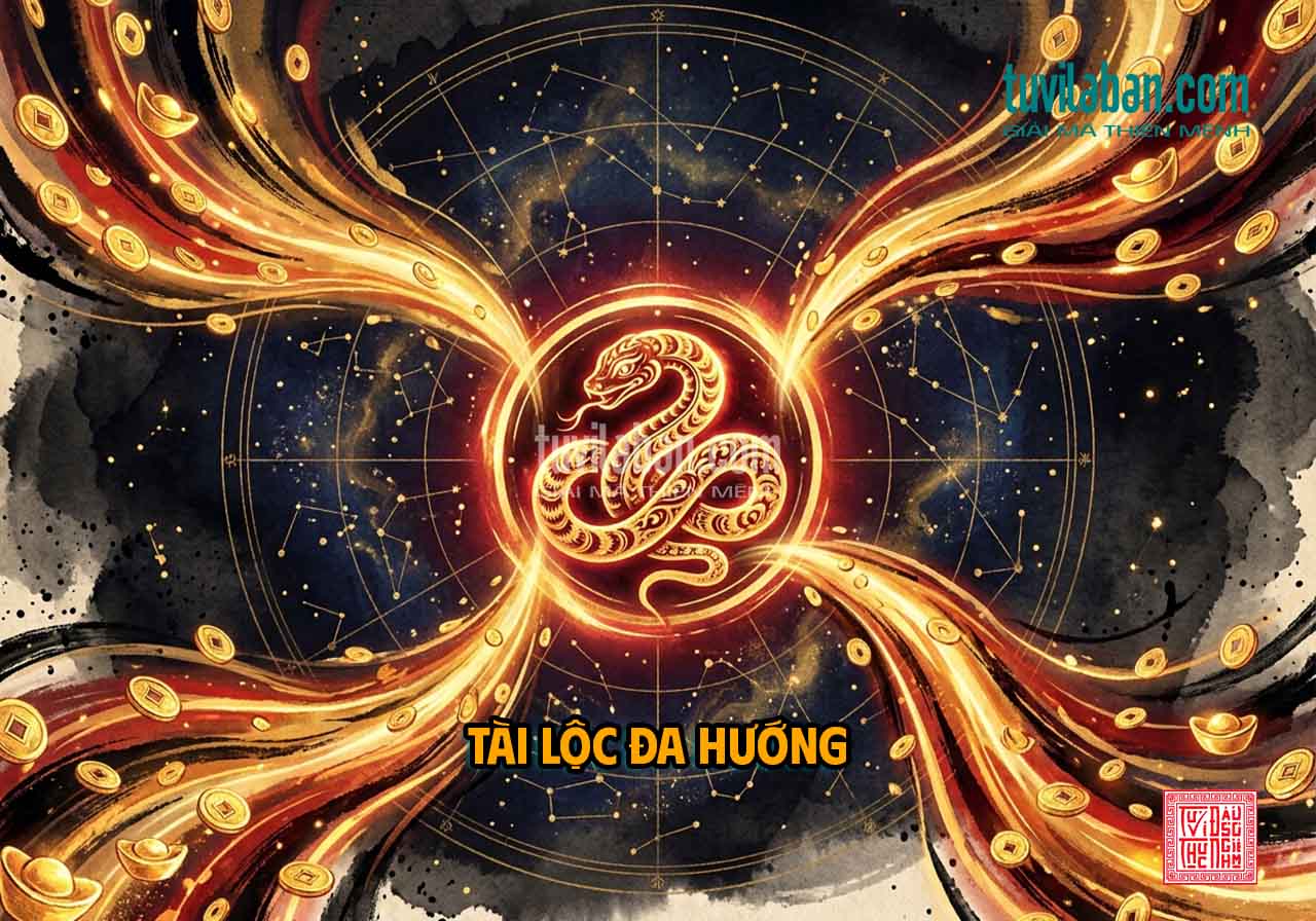 Tài lộc tuổi Tỵ tháng 7 âm lịch đến từ nhiều hướng