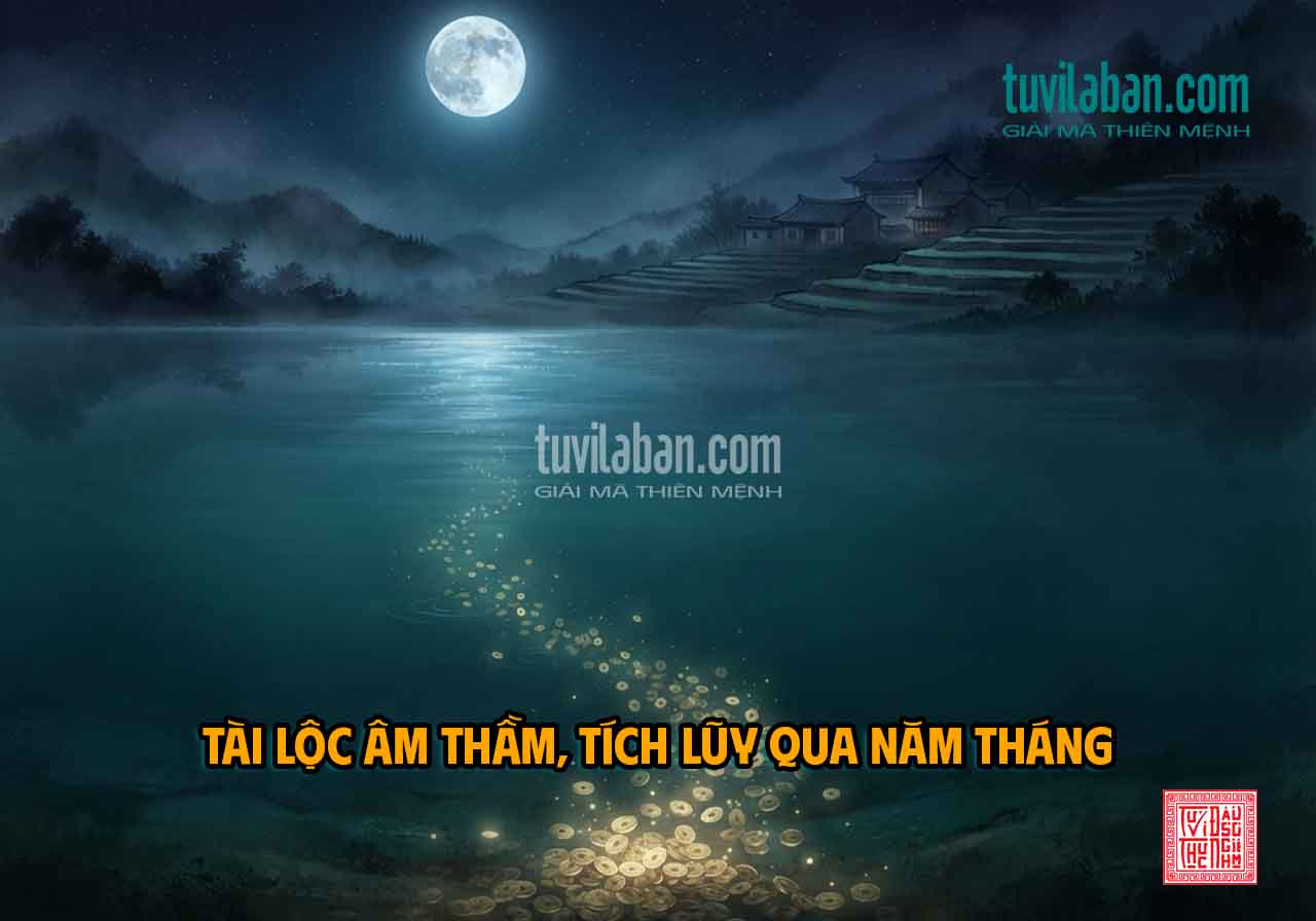 THÁI ÂM Tọa Cung Tài Bạch: Giải Mã Cơ Chế Tích Lũy Bền Vững
