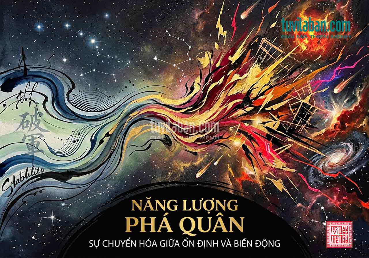 PHÁ QUÂN ĐÓNG TẠI CUNG MỆNH — BIỂU HIỆN CÓ ĐIỀU KIỆN