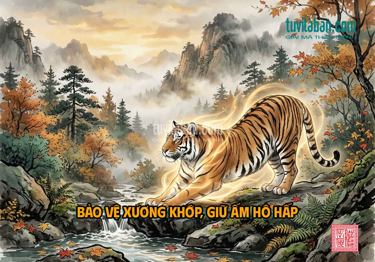 Sức khỏe xương khớp hô hấp tuổi Dần tháng 8 âm lịch