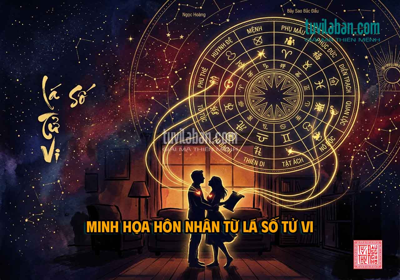Ví Dụ Lá Số Thực Tế — PHÁ QUÂN Tại PHU THÊ Trong Hoàn Cảnh Cụ Thể