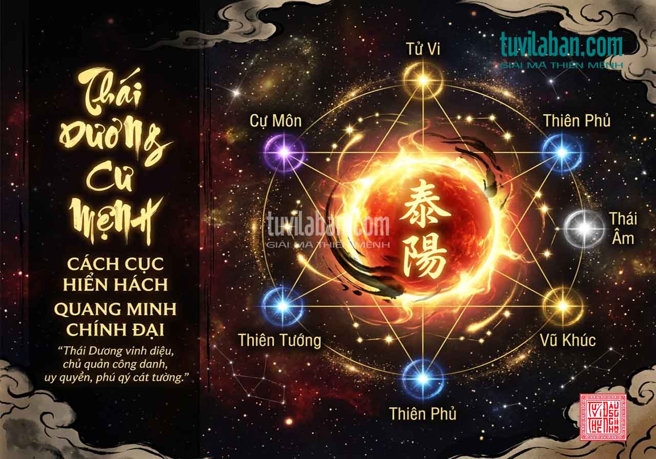 CÁCH CỤC NỔI BẬT CỦA THÁI DƯƠNG TẠI MỆNH [Intent: Compare]
