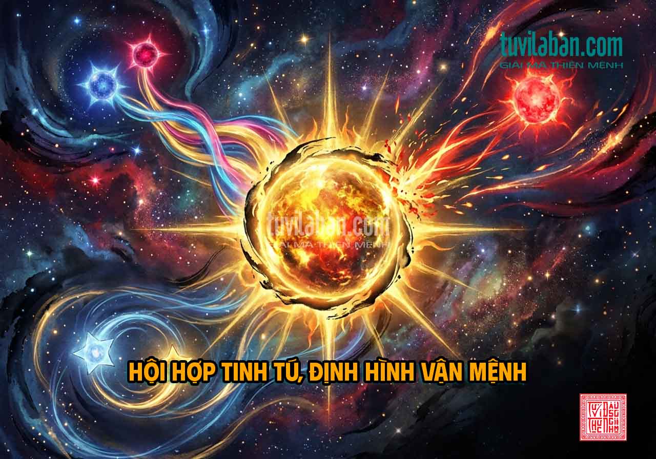 THÁI DƯƠNG GẶP SAO KHÁC TẠI MỆNH — HỘI, XUNG, ĐỒNG CUNG [Intent: Compa