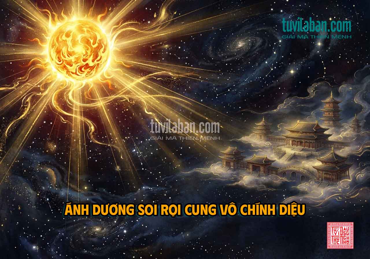THÁI DƯƠNG TỌA TÀI BẠCH — ẢNH HƯỞNG ĐẾN CÁC CUNG VÔ CHÍNH DIỆU LIÊN QU