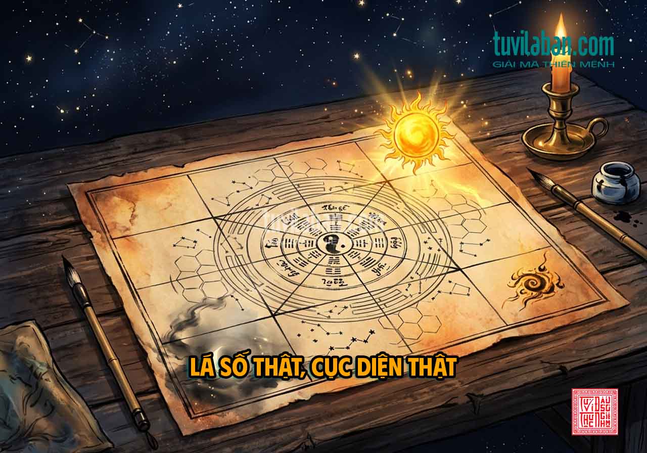 Ví dụ lá số thực tế Thái Dương tọa cung Phu Thê