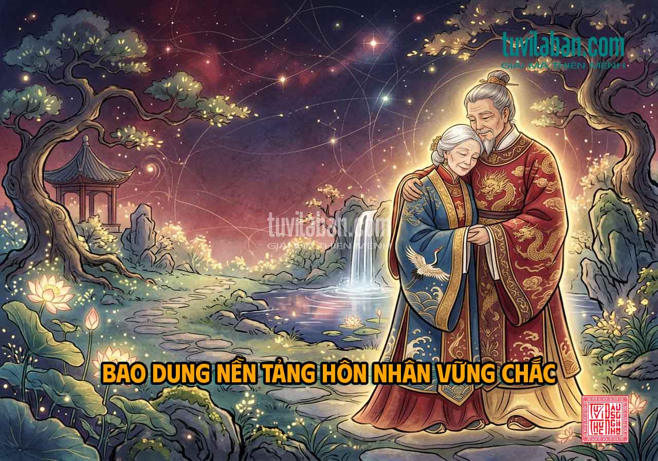 THIÊN LƯƠNG Đóng Tại Cung PHU THÊ — Biểu Hiện Có Điều Kiện