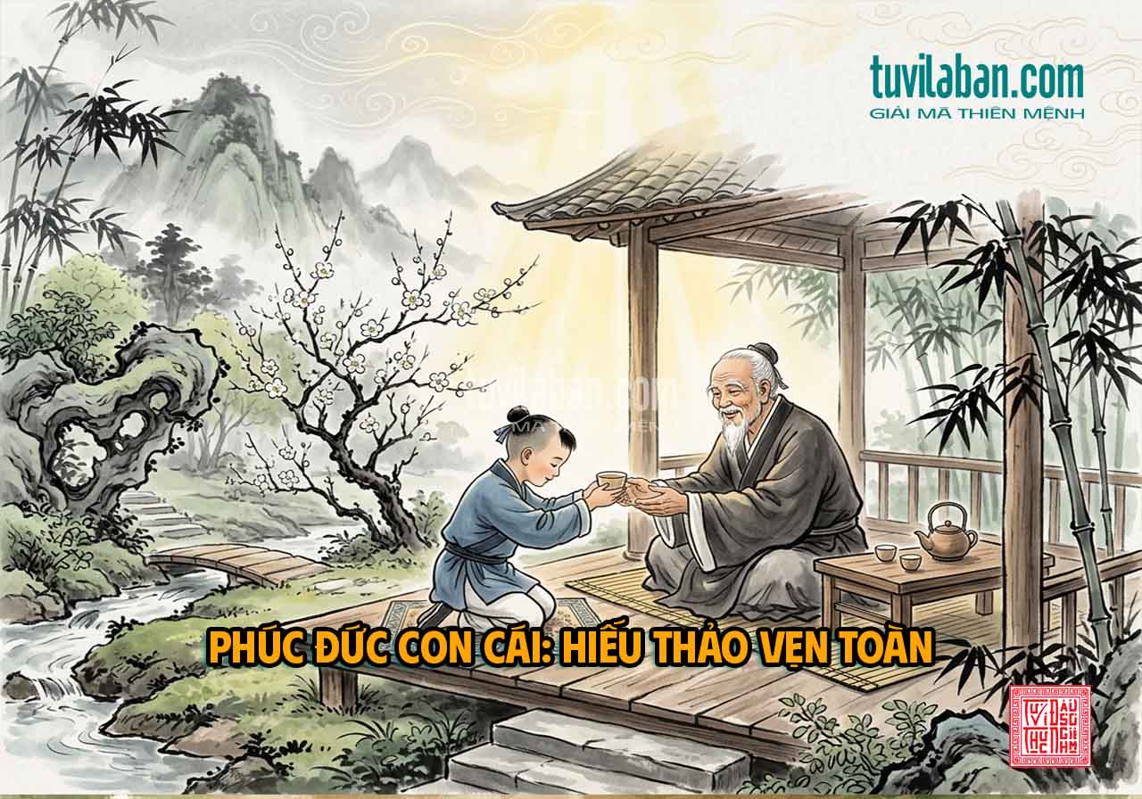 THIÊN LƯƠNG TỌA TỬ TỨC – BIỂU HIỆN CON CÁI NHÂN HẬU & HIẾU THẢO